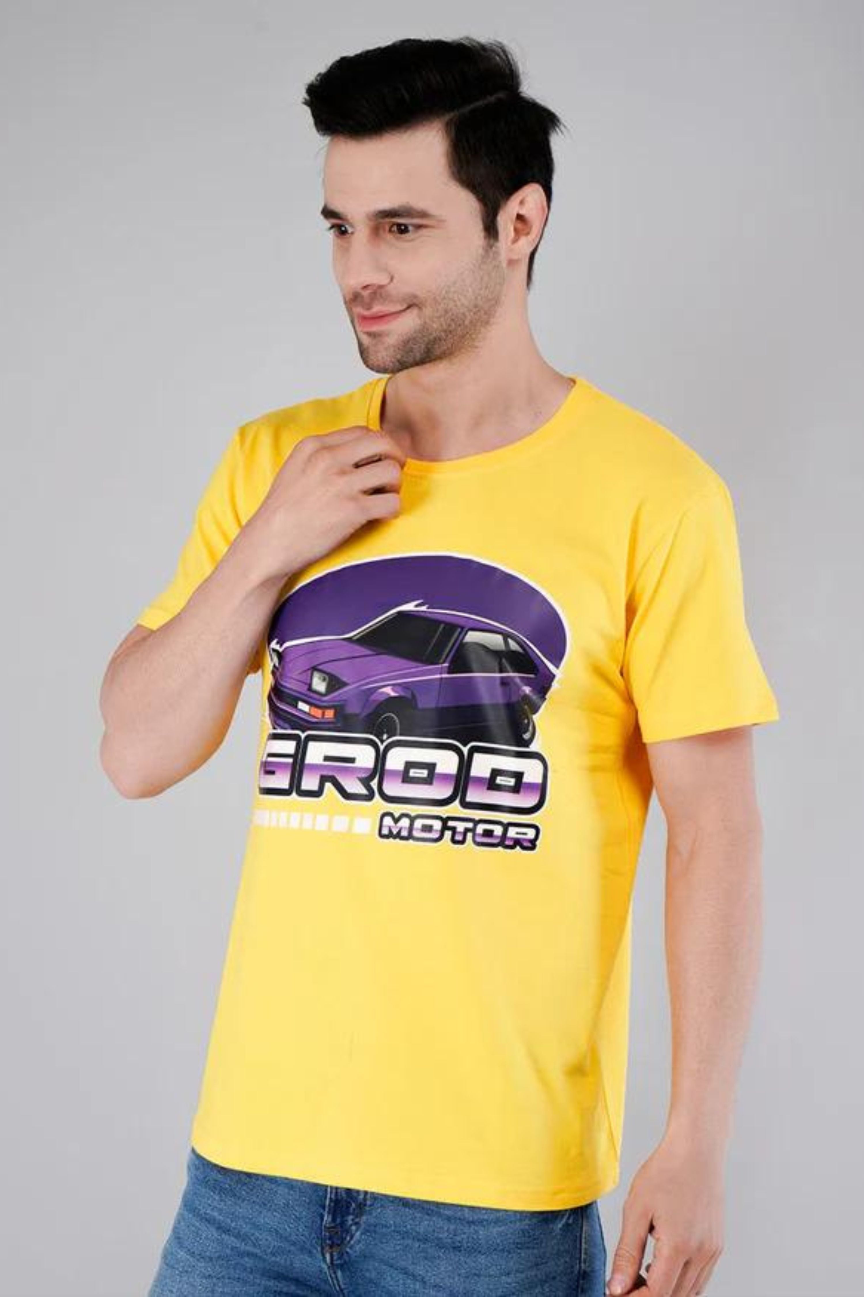 Grod Motor Printed T-Shirt