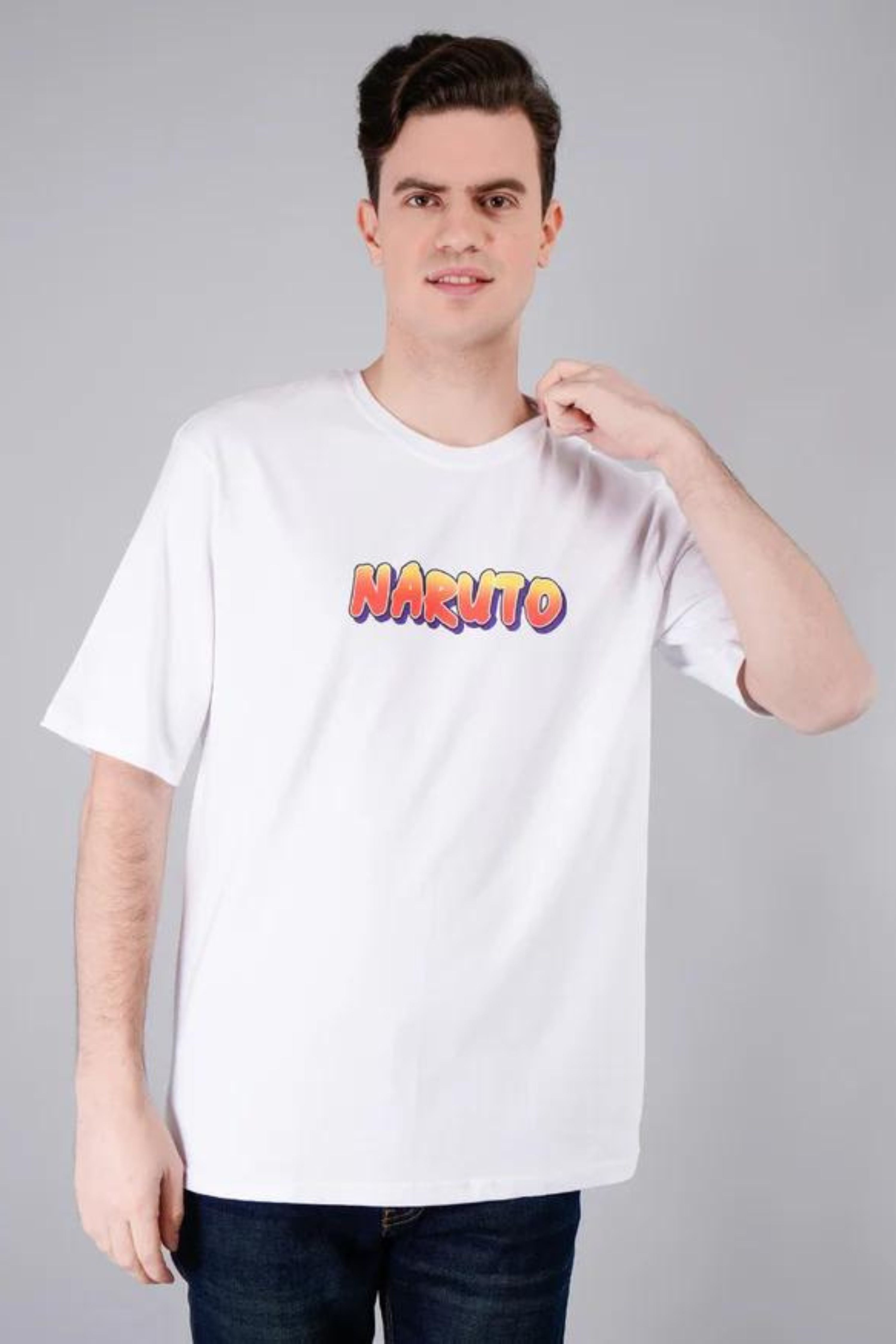 Naruto Anime Printed Oversize T-Shirt