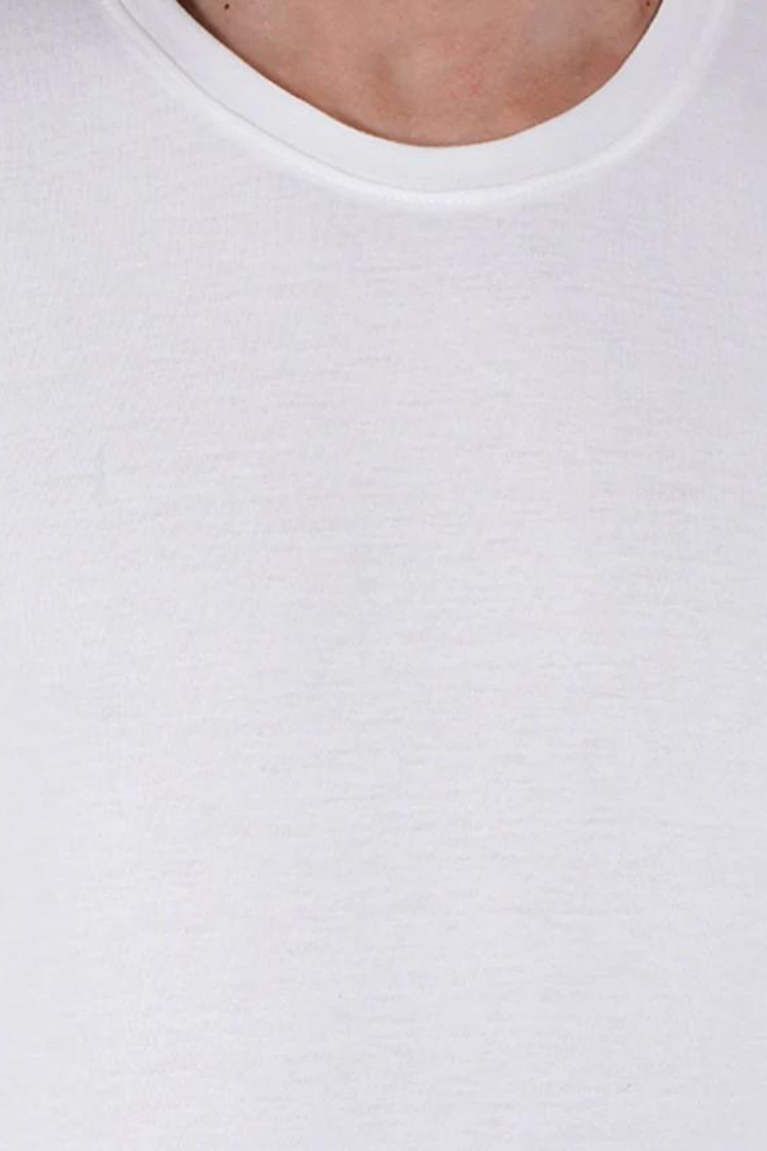 White Plain T-Shirt-2