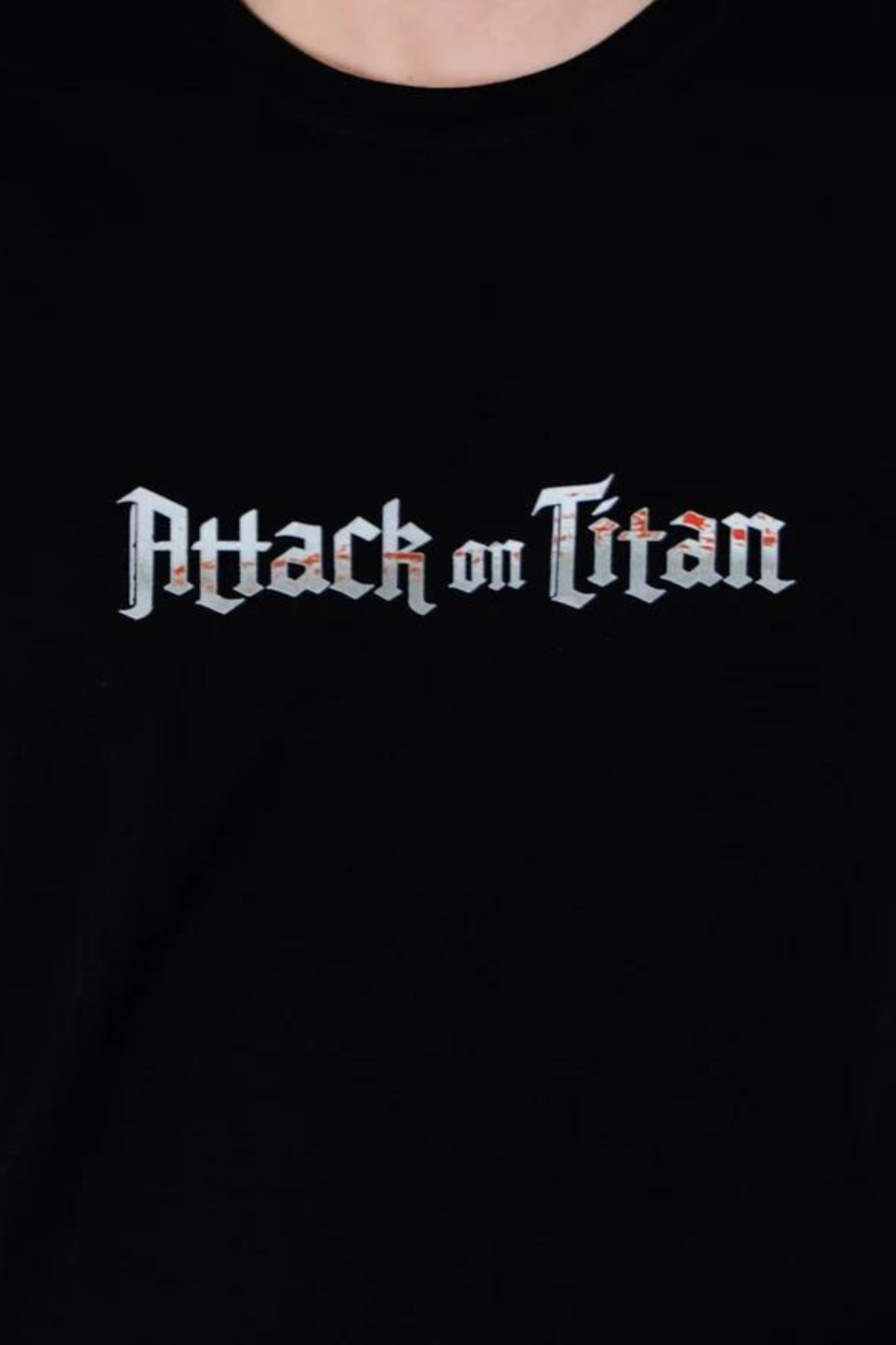 Attack On Titan Anime Printed T-Shirt