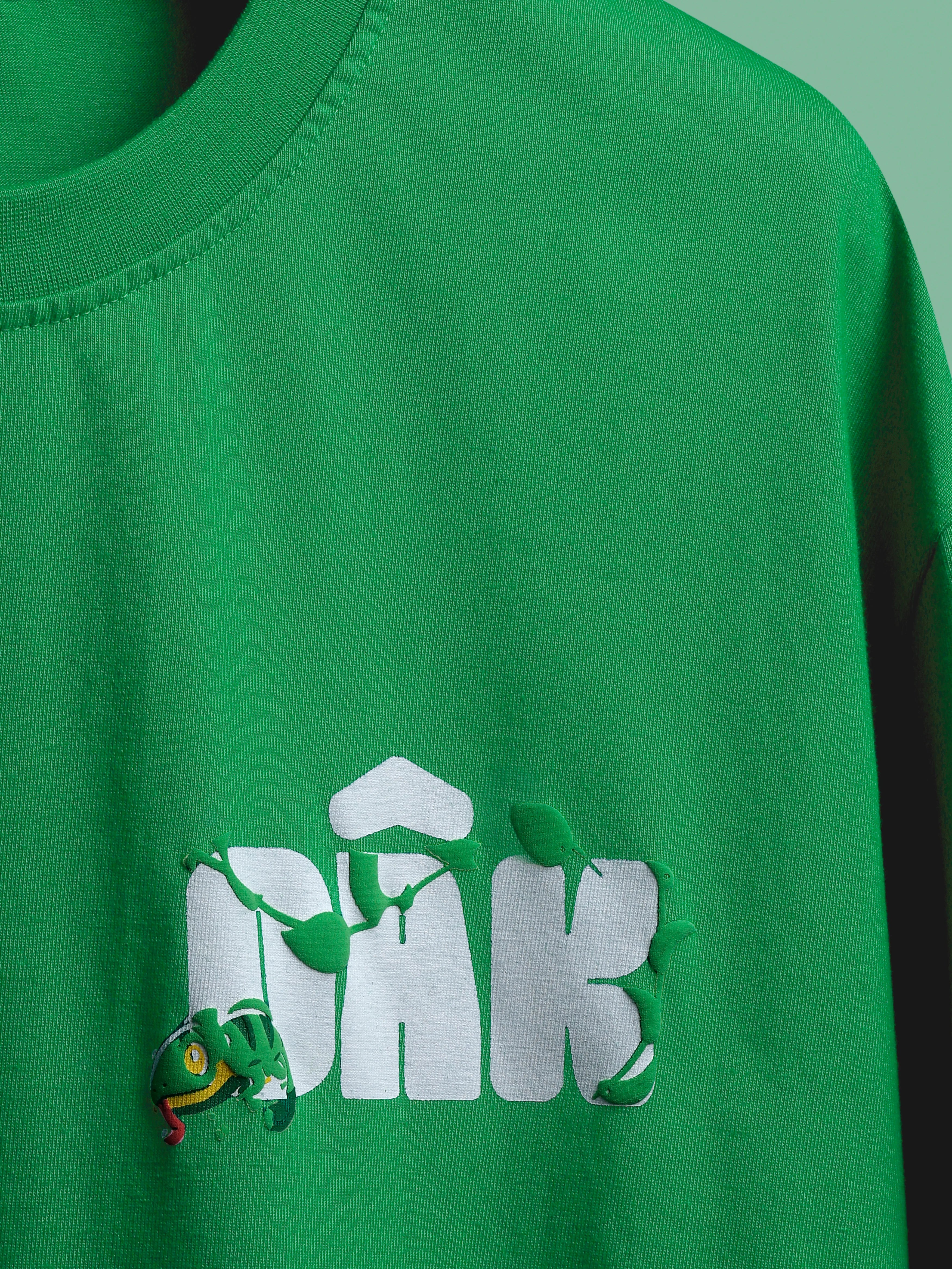 Green Chameleon Vibe – Oversized Unisex T Shirt