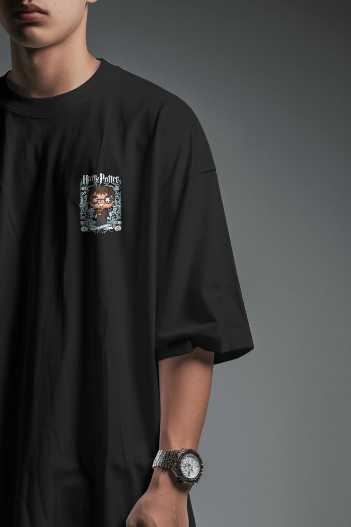 Harry Potter Oversized Printed T-shirt