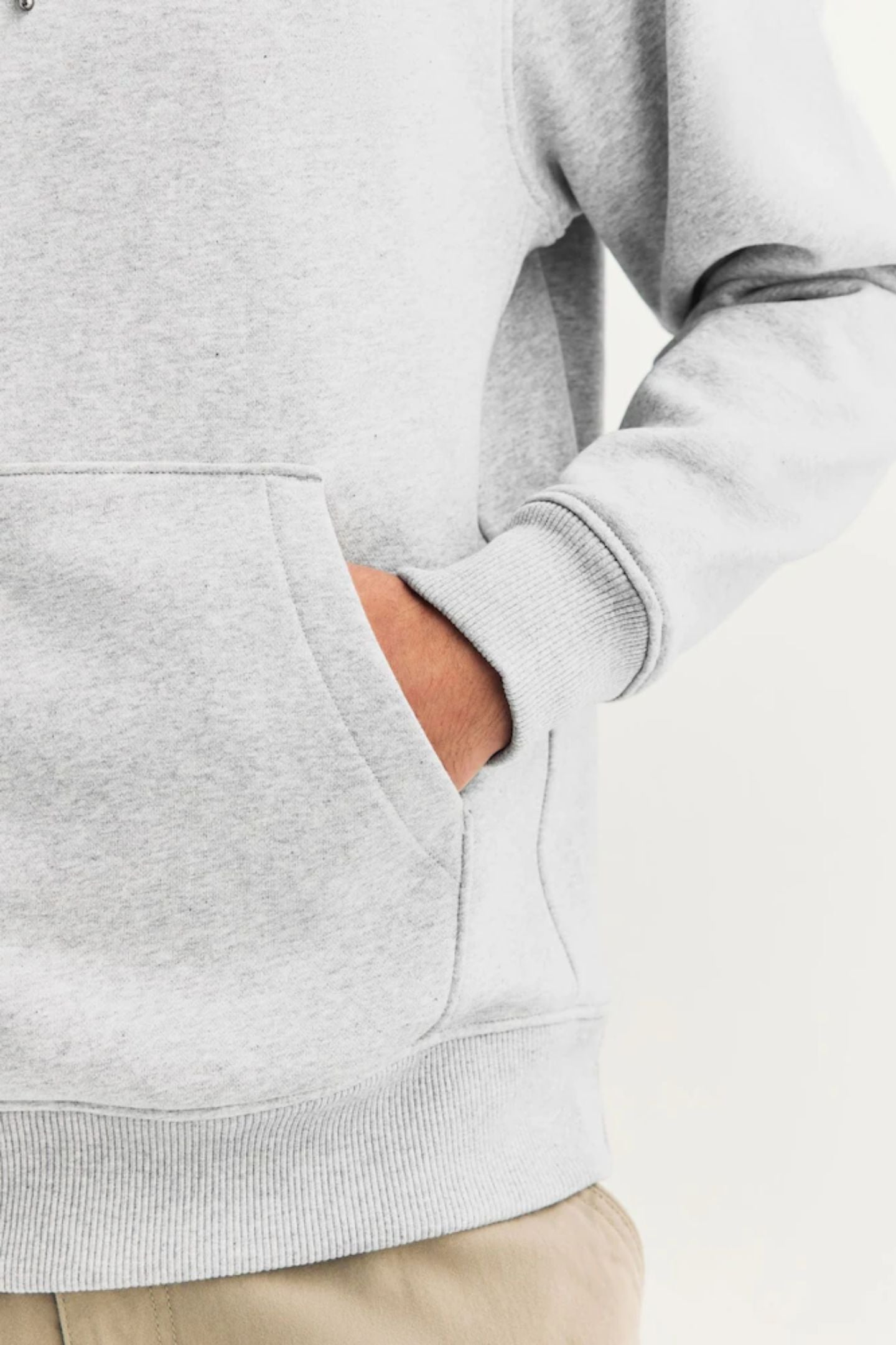 Light Grey Unisex Hoodie