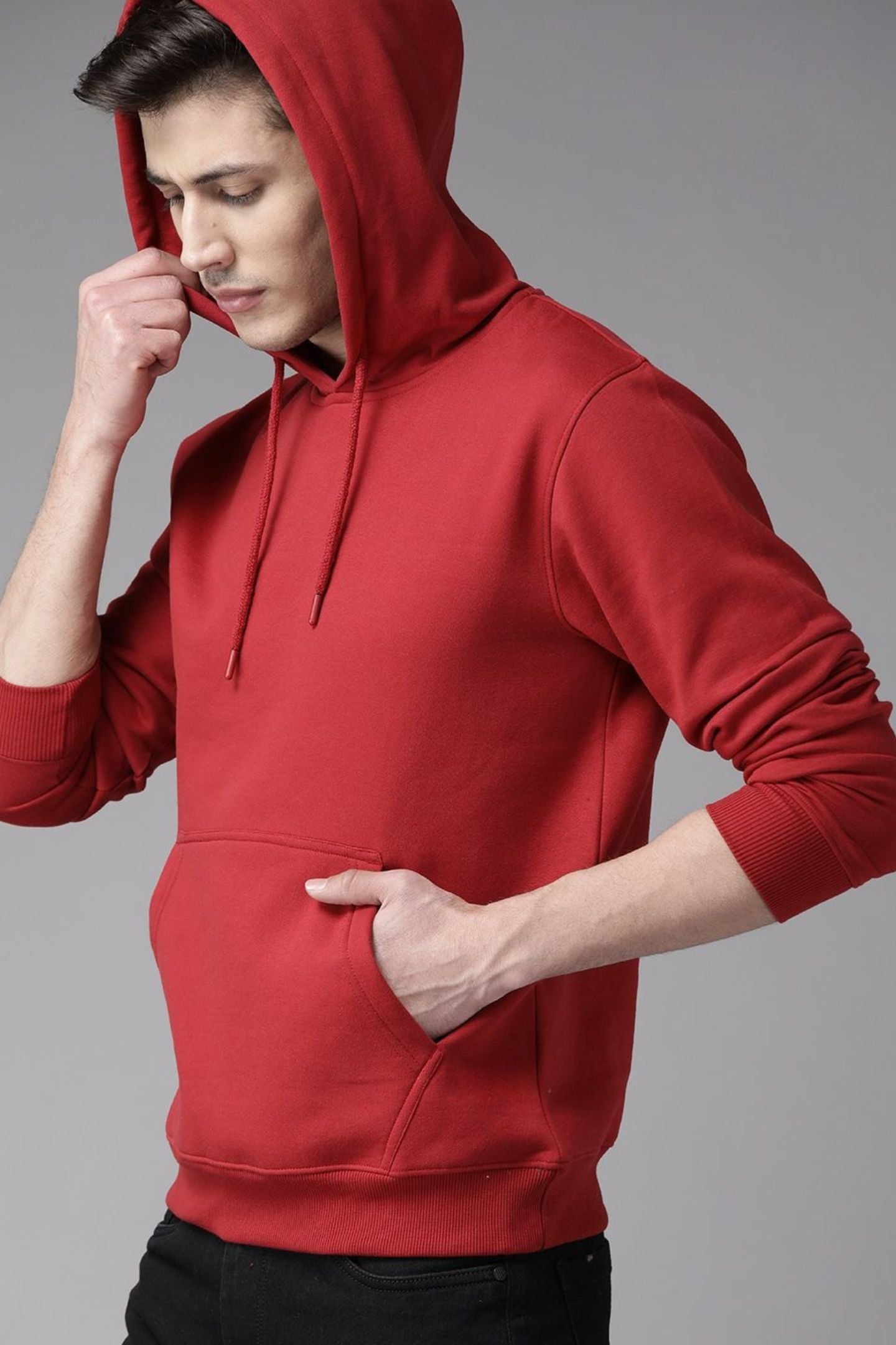 Maroon Unisex Hoodie