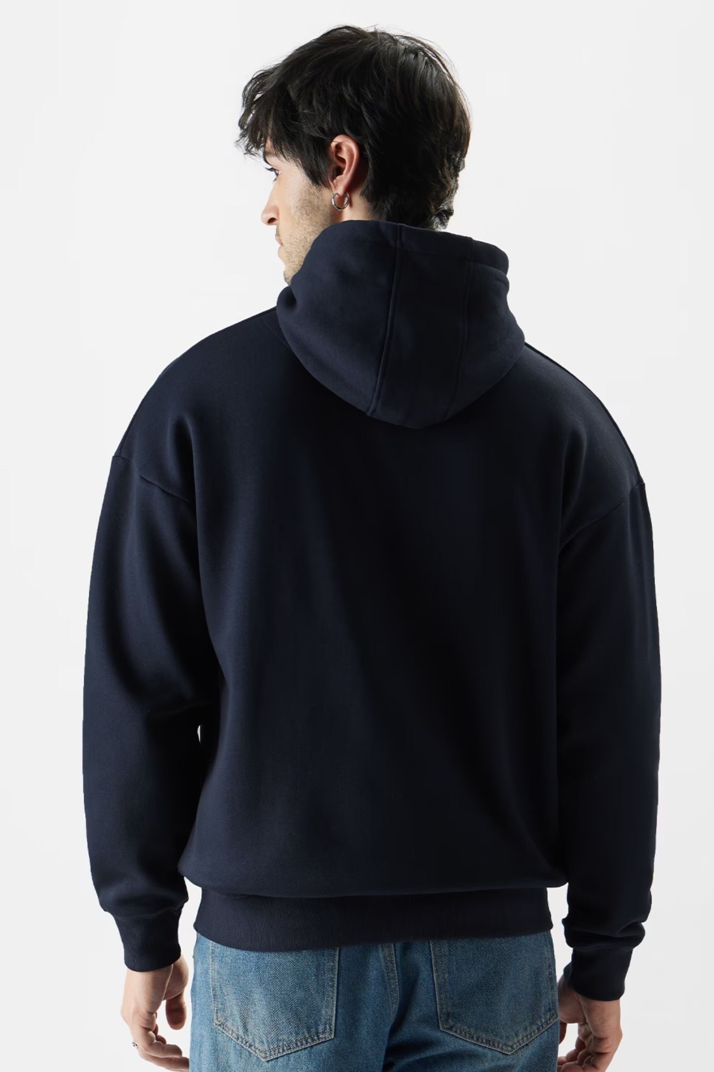 Navy Blue Unisex Hoodie