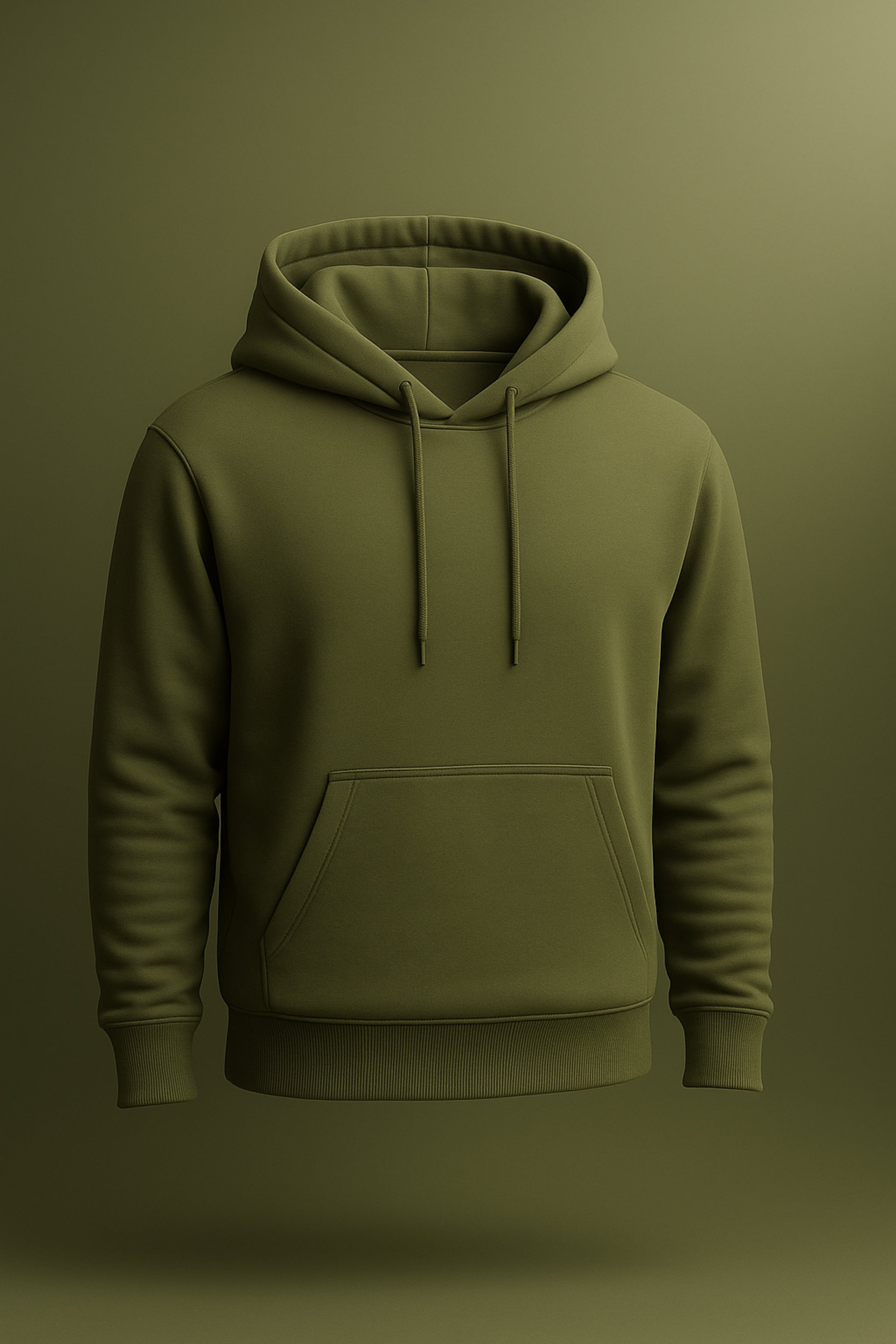 Olive Green Unisex Hoodie
