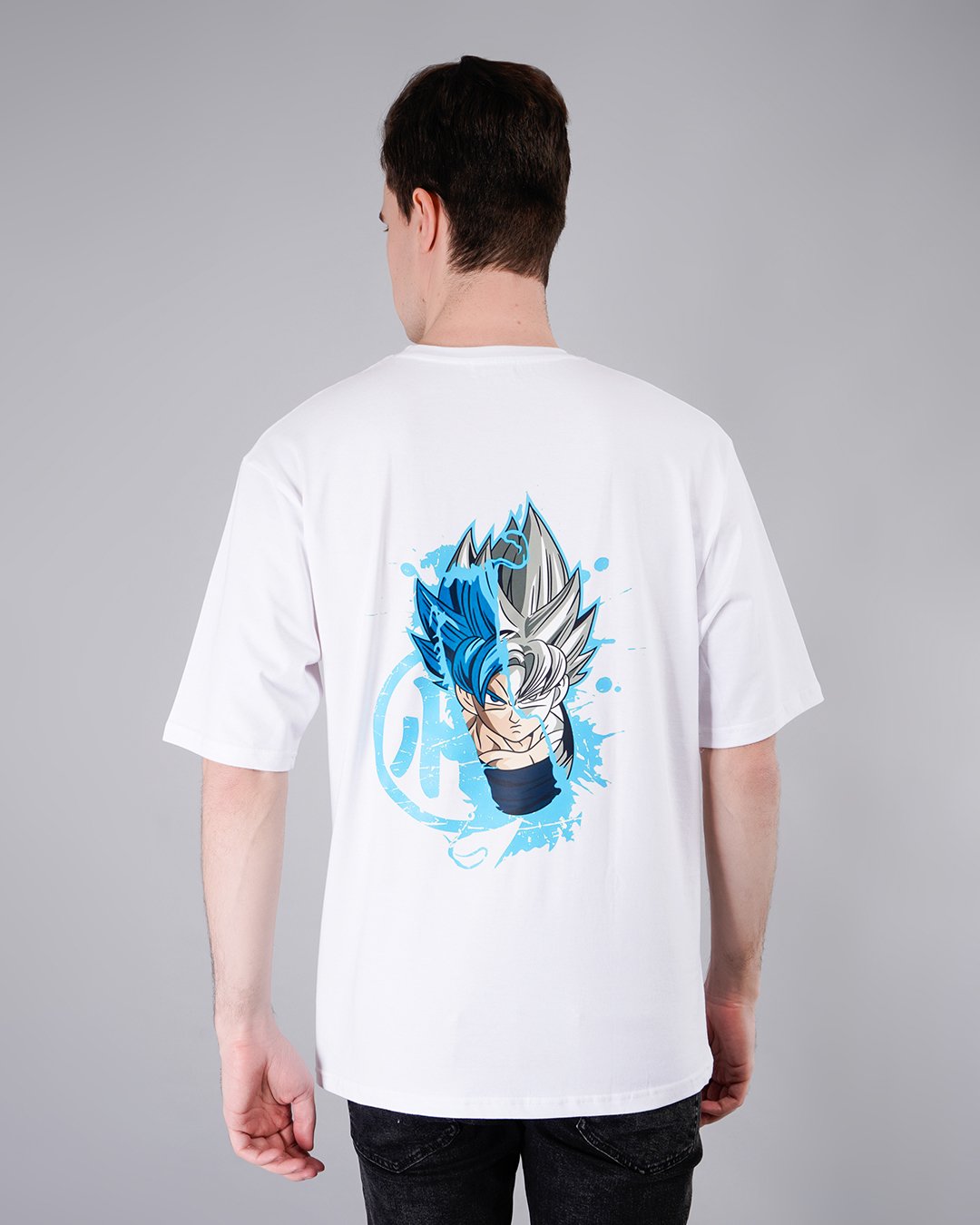 Dragon Ball Z Anime Printed Oversize T-Shirt