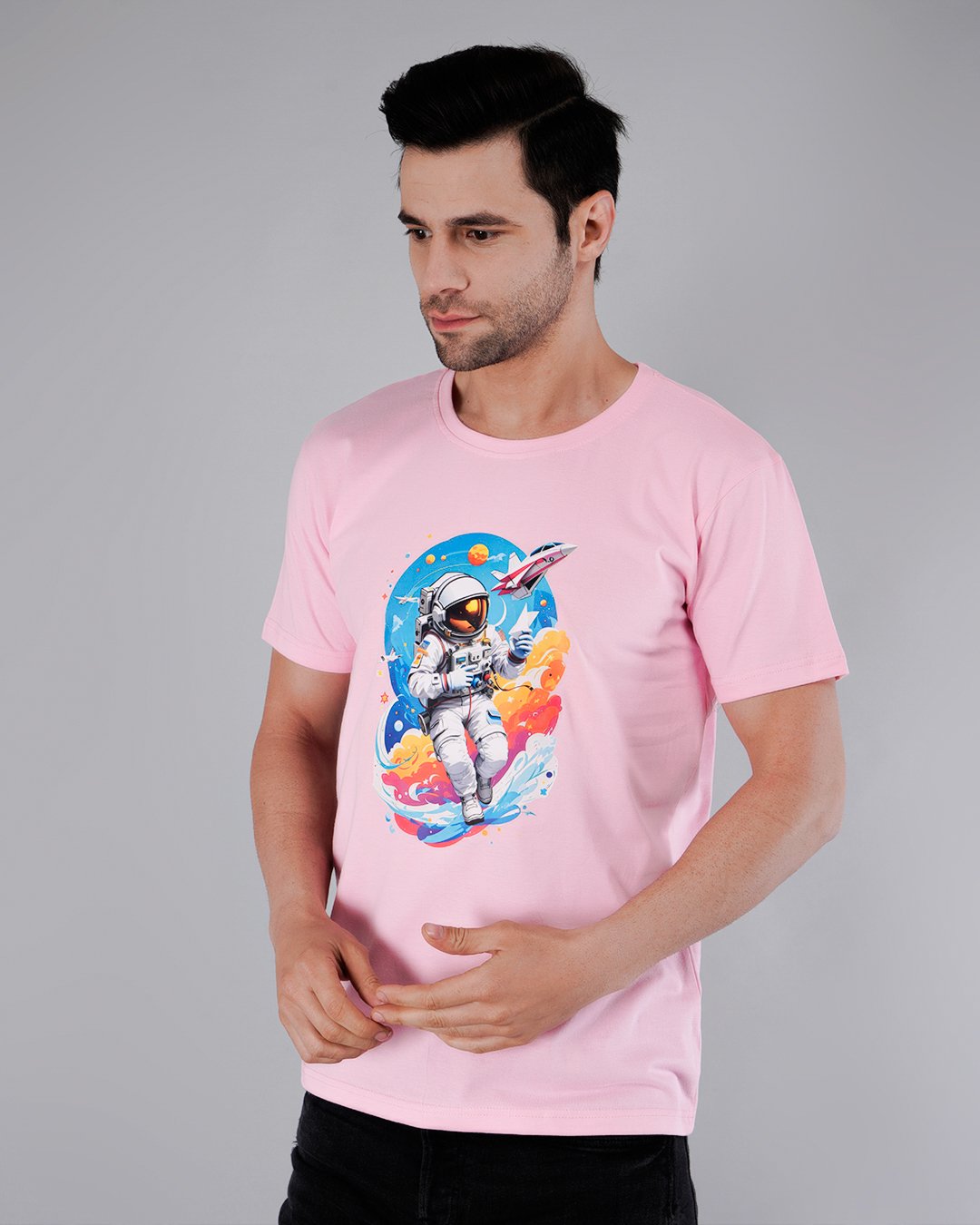 Astronaut Design Printed t-Shirt