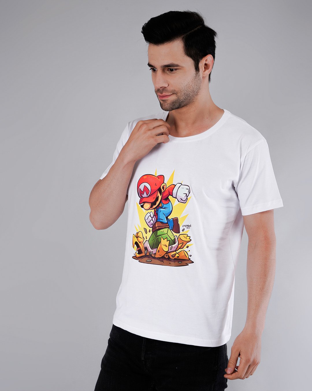 Mario Adventure Printed T-Shirt