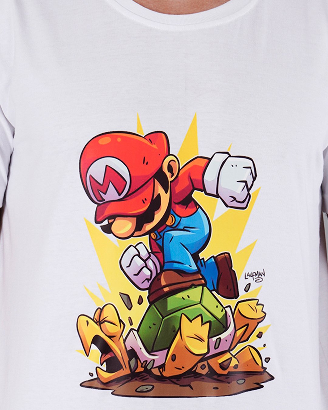 Mario Adventure Printed T-Shirt