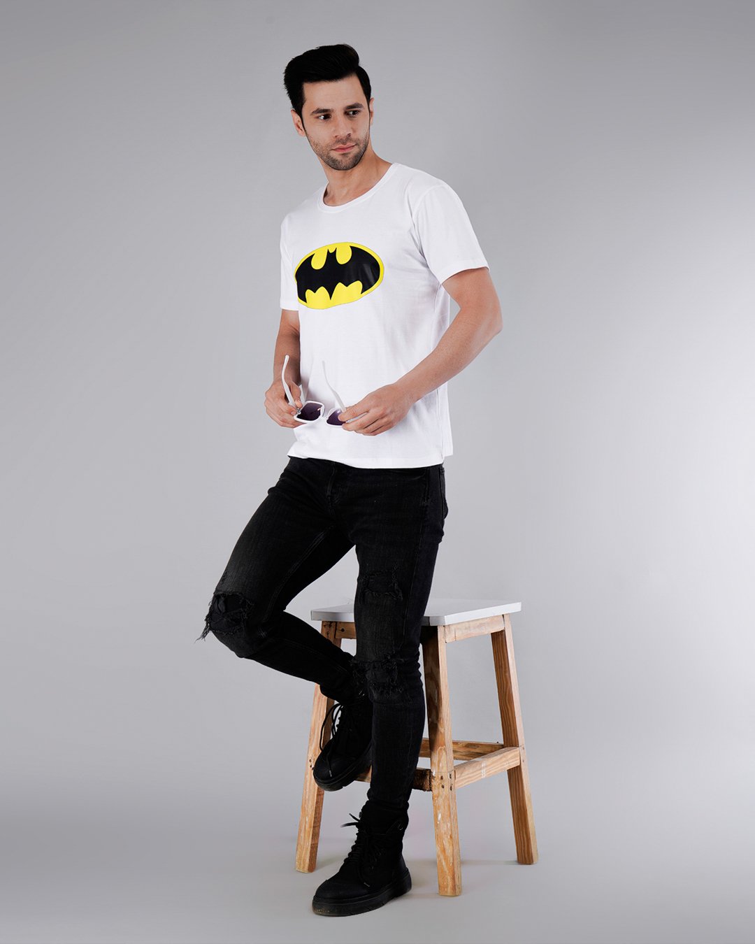 Batman Logo Printed T-Shirt