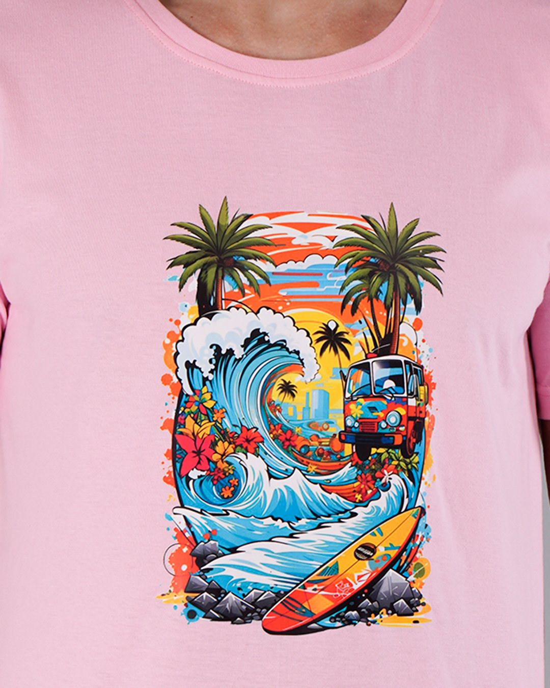 Summer vacation Printed T-Shirt