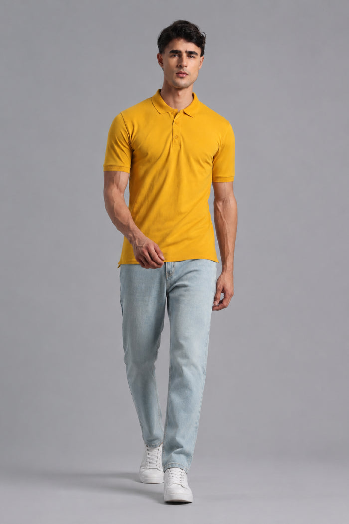 Yellow Polo T-Shirt