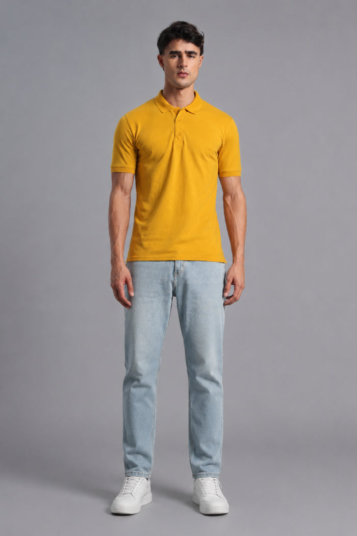 Yellow Polo T-Shirt