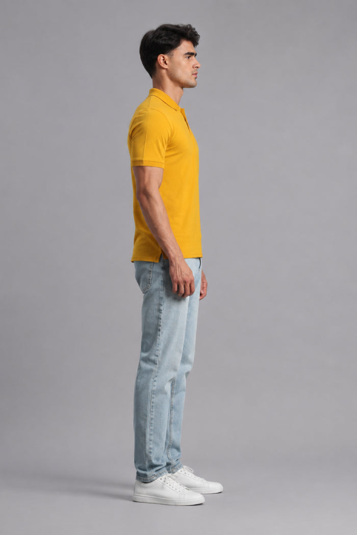 Yellow Polo T-Shirt