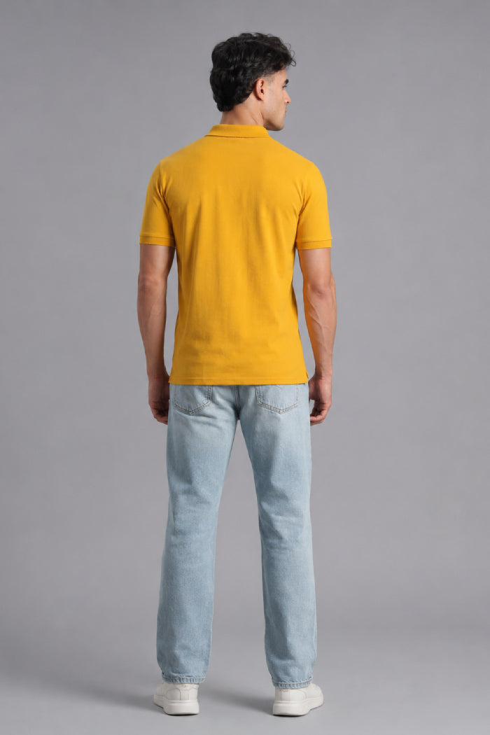 Yellow Polo T-Shirt