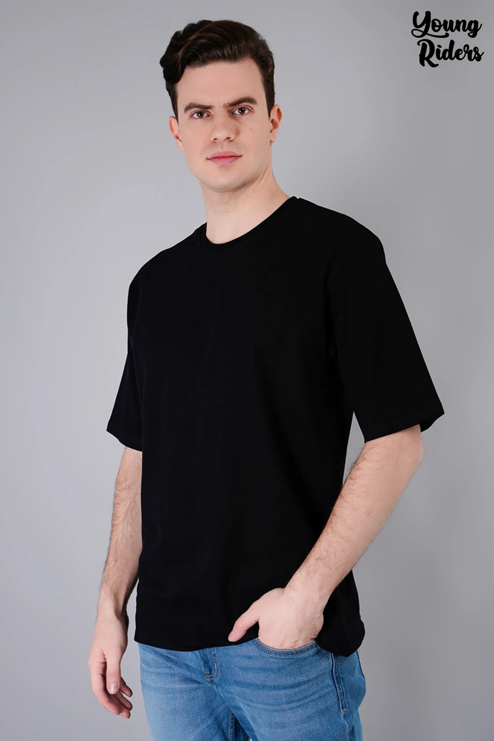 Black Oversize T-Shirt-1