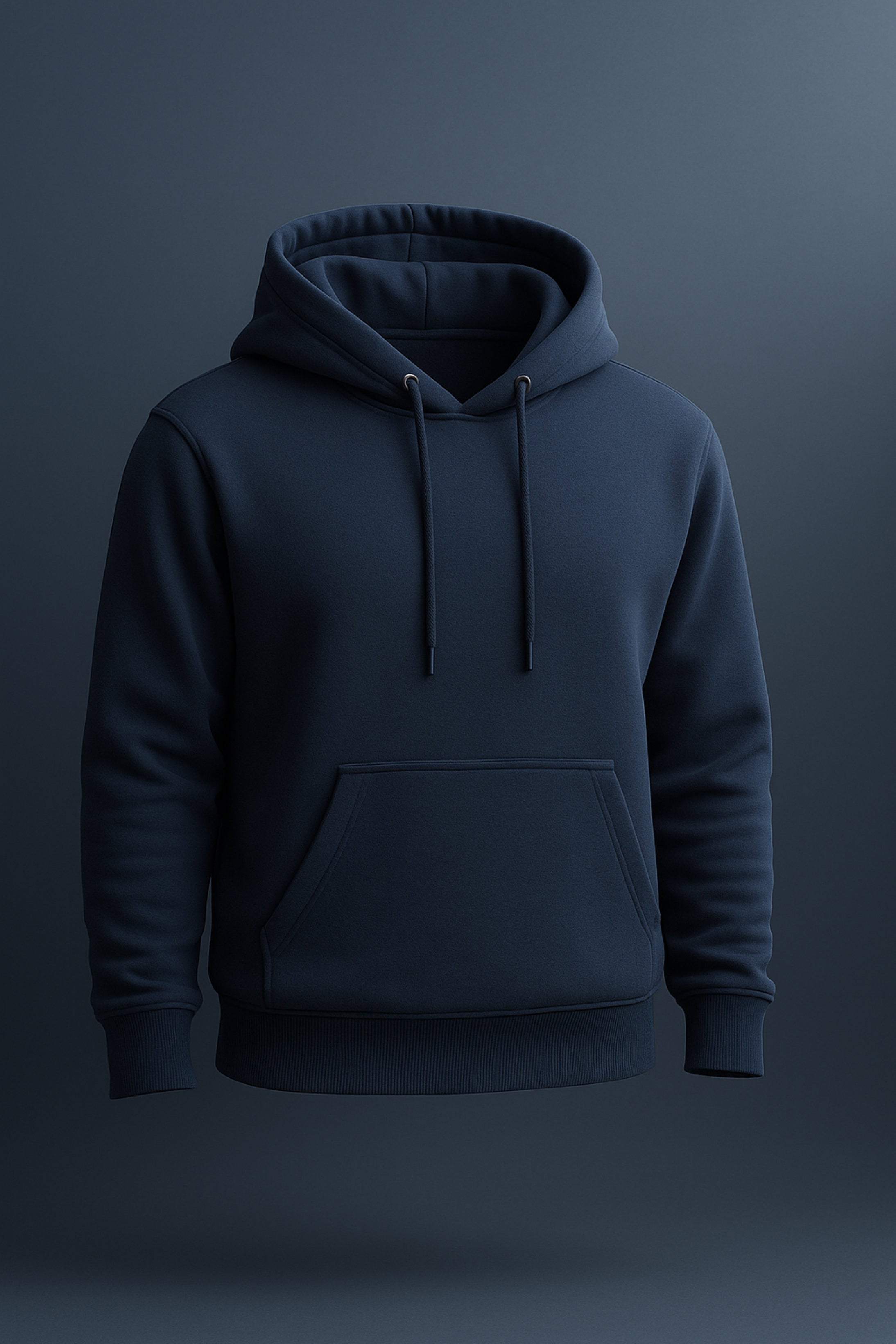 Navy Blue Unisex Hoodie