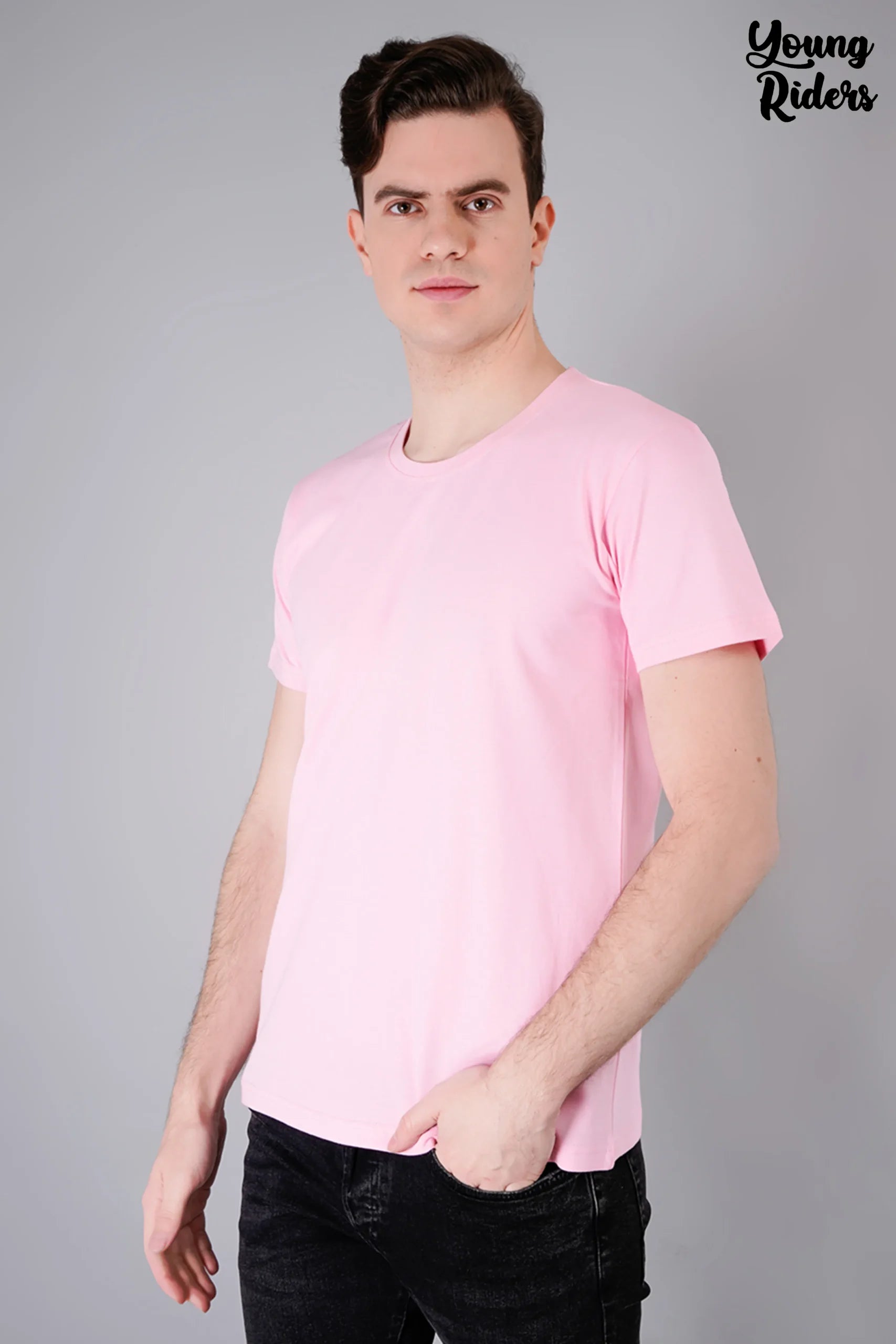 Pink Plain T-Shirt