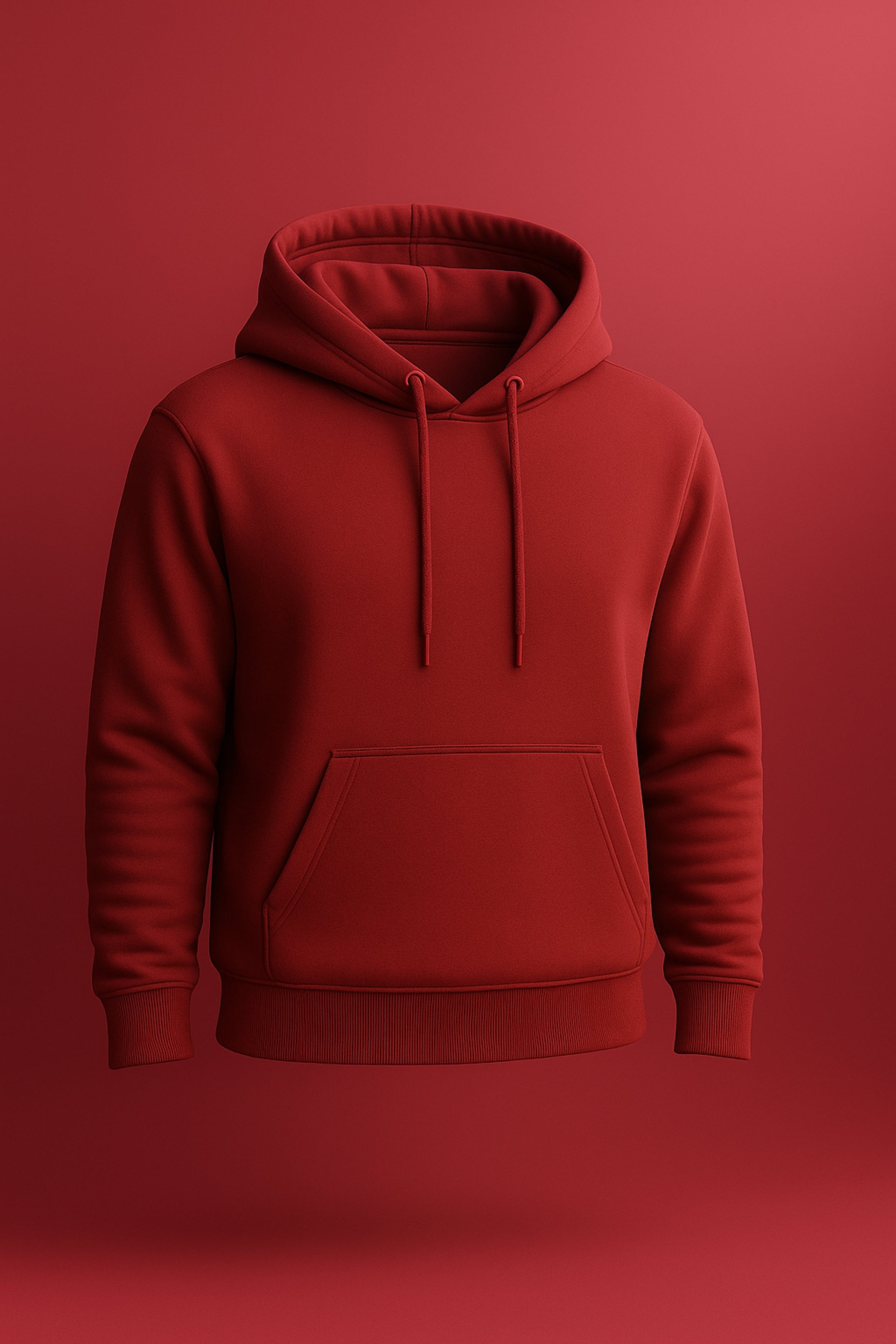 Maroon Unisex Hoodie