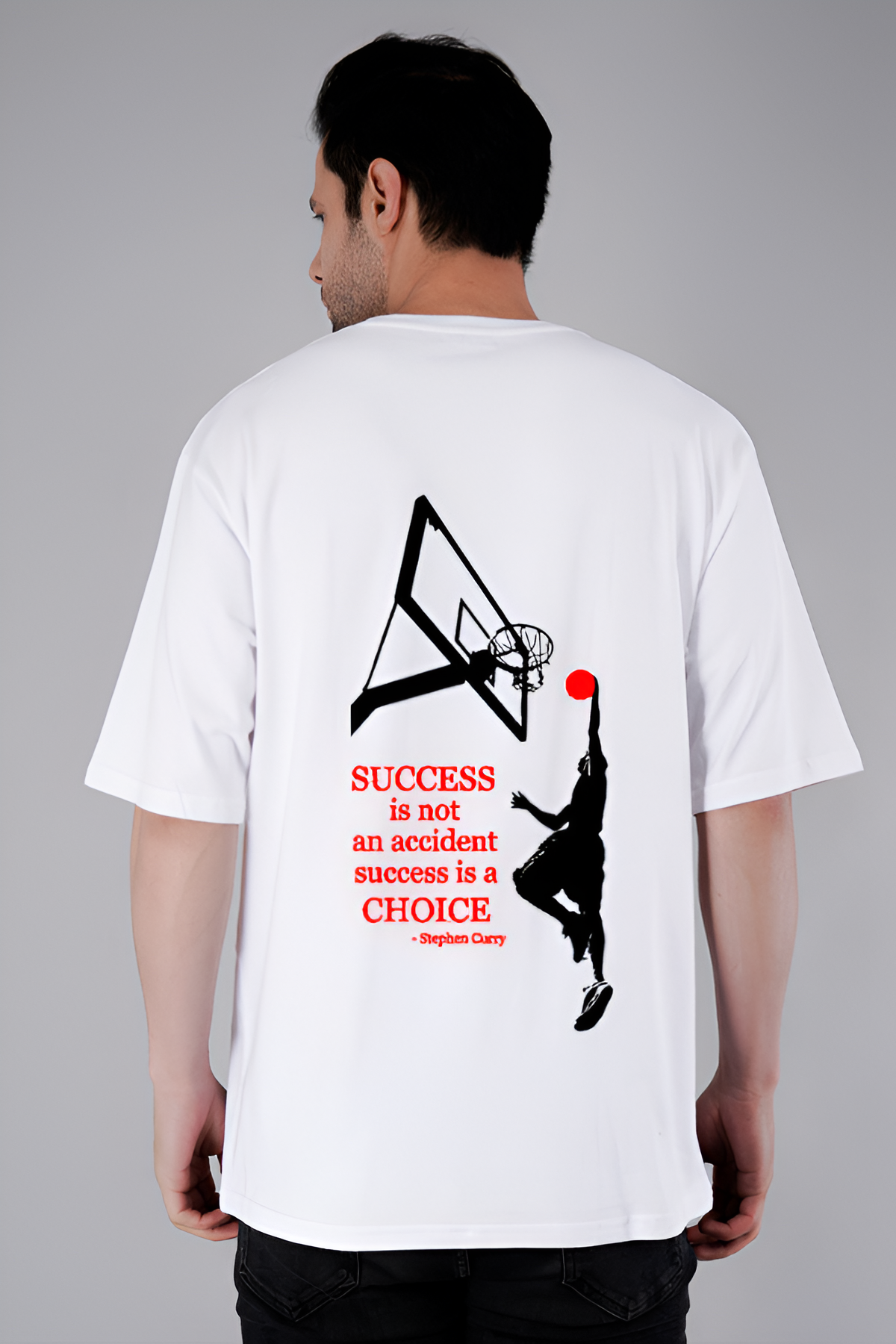 Success Oversized Printed T-shirt