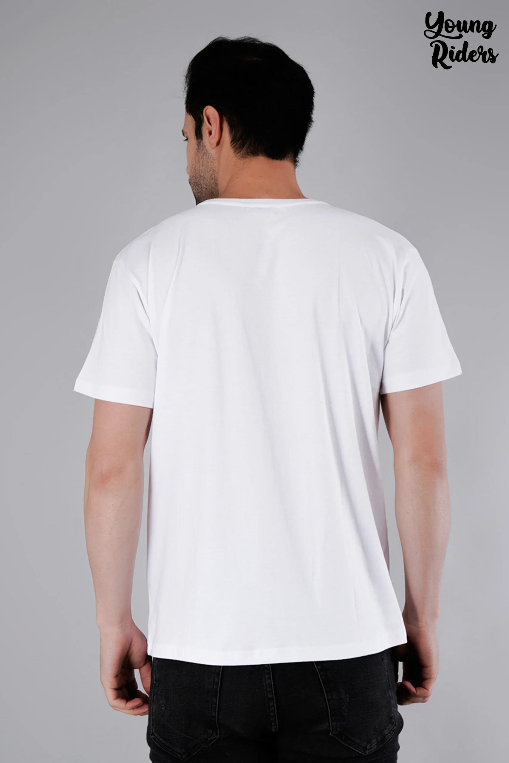 White Plain T-Shirt-1