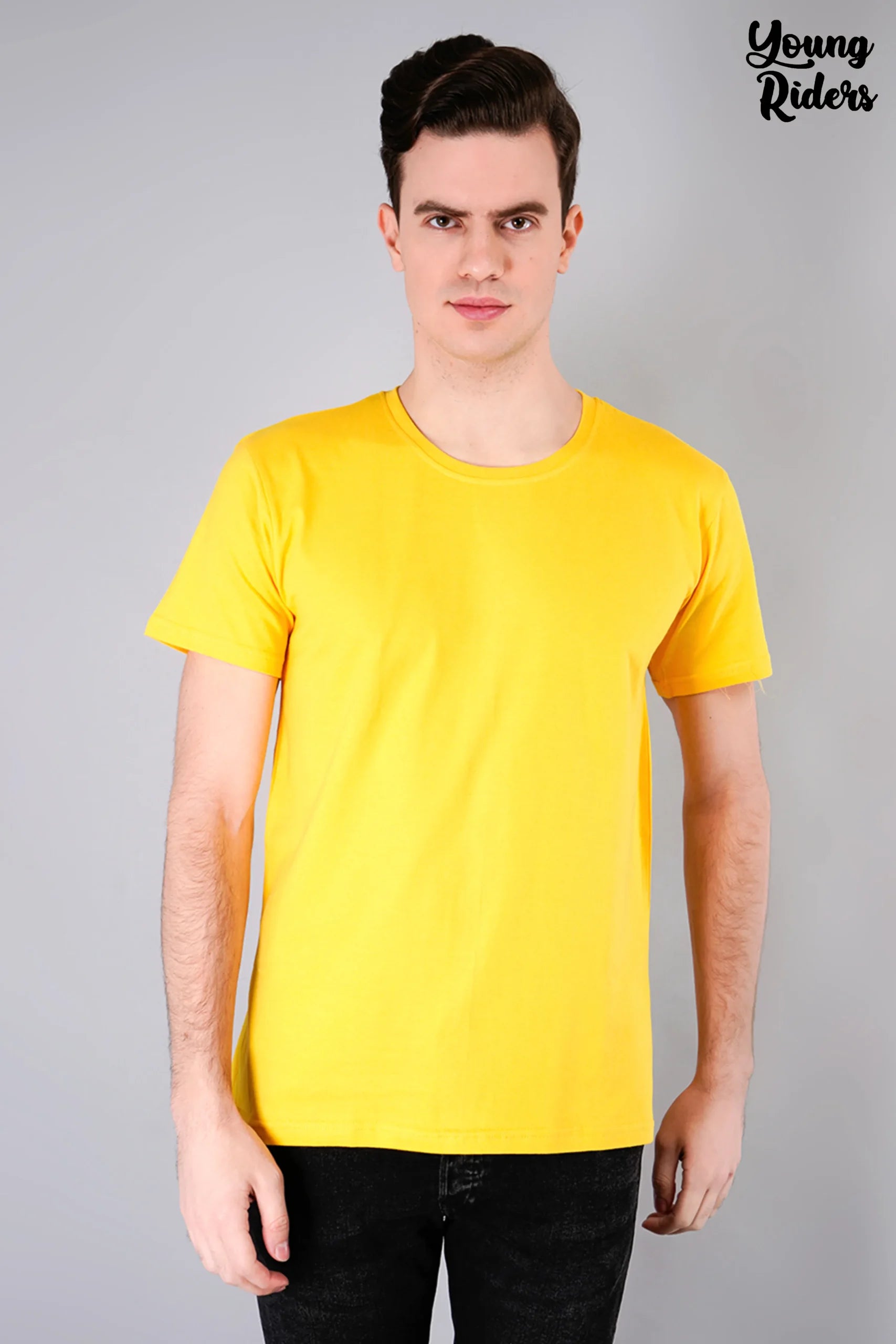 Yellow Plain T-Shirts